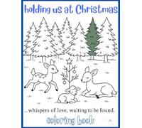 holding us at Christmas coloring book