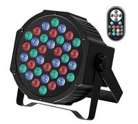 HOLDLAMP RGB Par LED Luci del Palcoscenico, 36 LED Luce di Scena SostegnoTelecomando e DMX-7CH Controllo, con Doppia Staffa Per DJ, Party, Matrimonio, Concerto, Club, Bar
