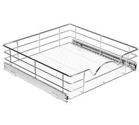 HOLDN’ STORAGE Organizzatori estraibili per armadietti - Cassetti estraibili alti 12,7 cm per armadi da cucina - Heavy Duty con garanzia limitata di 5 anni- Dimensioni cestino 27,9 cm di larghezza