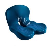 HoldOneLight Cuscino per seduta in memory foam ad alta densità, design ergonomico per il massimo sollievo dal mal di schiena e dalla sciatica, non si appiattisce mai, ideale per lunghe guida, lavoro