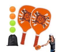 Hole Ball Paddle, Paddle Set Kit, Hole Ball Racket, Competition Paddle Set, Sports Accessories Kit, Paddle Ball Set, Beginner Paddle Set, Large Racket Area