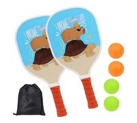 Hole Ball Paddle Set, Hole Ball Competition Kit, Beginner Hole Ball Kit, Large Racket Area Sports Set, Hole Ball Paddle Set for Beginners with large Racket Area for Sports Events