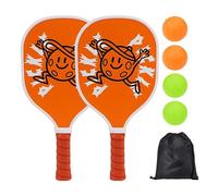 Hole Ball Paddle Set, Hole Ball Competition Kit, Beginners Hole Ball Set, Ampia Racket Area, Sports Accessories for Courts, Hole Ball Racket, Outdoor Sports Kit, Hole Ball Game Set