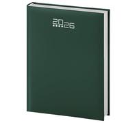 Hole Gadget | Agenda Giornaliera 2026 Cm15x21 - A5 - Penna in Regalo, Grande Pianificatore per Appuntamenti, Casa, Ufficio, Scuola, Lavoro, Diario Gestione Scadenze. Copertina Rigida (Verde Scuro)