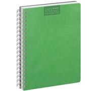 Hole Gadget | Agenda Giornaliera 2026 cm15x21 Spiralata Copertina Morbida - A5 - Grande Pianificatore per Appuntamenti, Casa, Ufficio, Scuola, Lavoro, Diario Gestione Scadenze. (Lime)