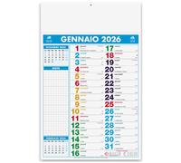 Hole Gadget | Calendari Personalizzati 2025 in Stock da 100 Pezzi Olandesi Grandi da Muro Notes sul Retro per Gadget Pubblicitari di Fine Anno e come Omaggio per i Clienti o Regali Aziendali | PA422