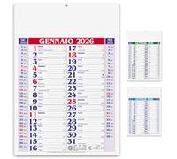 Hole Gadget | Calendari Personalizzati 2026 in Stock da 100 Pezzi Olandesi Grandi da Muro Notes sul Retro per Gadget Pubblicitari di Fine Anno e come Omaggio per i Clienti o Regali Aziendali | PA650