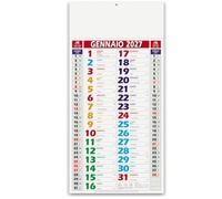 Hole Gadget | Calendari Personalizzati 2027 in Stock da 100 Pezzi Olandesi Medi da Muro Notes sul Retro per Gadget Pubblicitari di Fine Anno e come Omaggio per i Clienti o Regali Aziendali | PA658