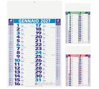 Hole Gadget | Calendari Personalizzati 2027 in Stock da 50 Pezzi Olandesi Medi da Muro Notes sul Retro per Gadget Pubblicitari di Fine Anno e come Omaggio per i Clienti o Regali Aziendali | PA620-50
