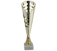Hole Gadget Coppa Trofeo Personalizzabile 35, 33, 31 cm Singolo o Set Tutti Gli Sport, Calcio, Calcettto, Tennis, Basket, Padel, Fantacalcio, Premiazioni cod 13.191 (35 cm | Oro)