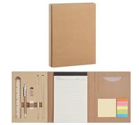 Hole Gadget ® | Set Scrivania con Notes Personalizzati, Gadget Aziendale Promozionale per Aziende e Omaggi a Clienti di Fine Anno, Fiere, Marketing ed Eventi Pubblicitari | PH615 (100)