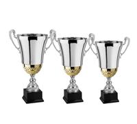 Hole Gadget Tris di Premiazioni Personalizzate Coppe e Trofei Sportivi con Targhetta Inclusa Premio per Tutti Gli Sport e Riconoscimento o Fantacalcio ed Eventi Sportivi (7.539)