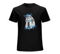 Hole Pretty On The Inside Girl Covering Face Ugly Rock Unisex T-Shirt Printed Tee Black Mens Top Shirt L