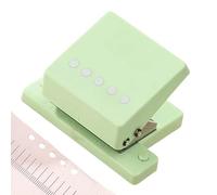 Hole Punch For Kids & Adults - Effortless Precision Punching | Non-Slip Manual Puncher With 5 Holes | For Cards A4 Paper Planners Scrapbooking, 5mm Hole, Portable Design