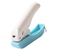 Hole Punch - Mini Craft Punch | 6 mm Cutter | Design a forma di stella a forma di cuore, tagli di precisione puliti, meccanismo a pressione facile, per scrapbooking