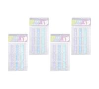 Hole Punch Reinforcement Stickers - 72 pezzi, Reinforcers Ring Labels Protectors, High-Capacity Label | Flat Adesion, Hole Punch Stickers, For Friends Adults Men Women Home Indoor Office Study