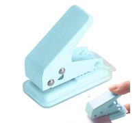 Hole Punch Tool, Craft Puncher Device, Scrapbook Stationery Cutter, Easy Grip Handle, Clean Cut Design, Ideal for Booklets Creation, Greeting Card Making, Photo Albums