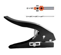 Hole Puncher Single, Heavy Duty Handheld Punch Tool, Precision Cutter for Scrapbooking, Tags, Paper, Cardboard, Thin PVC Sheets, Label Cards, Crafts, Offices Use, DIYers Repair Projects