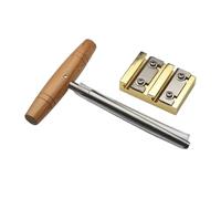 Hole Reamer - 6.1x4.3x1.05cm Strumento Violino Legno Luthier | 1:26 Taper Shaver Luthier Repair Set | Luthier Viola Violin Parts Per Viola Basses Orchestral Strings Strumenti Uomini Mu