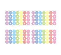 Hole Reinforcement Stickers - Round Paper Protectors | Self Adhesive Label Circles for Notebook Pages, Binder Paper with Drafting Notes, File Organization, Priced Tags, School Supplies Stationery