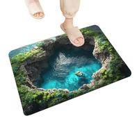 Hole Rug - 80 x 50 x 1 cm Plush Material Illusion Carpet, Plush Floor Mat | Soft Non-slip Rug for Indoor and Outdoor Use, Entrance, Living Room, Bedroom, Kitchen, Garden, Bathroom, Versatile Decor