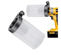 Hole Saw Dust Catcher - Drywall Dust Collector Cover for Drilling