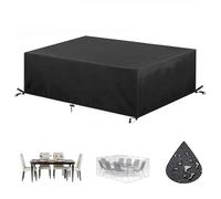 HOLEILUCK Copertura Mobili Esterno 110x90x65cm Telo Copri Tavolo Esterno Impermeabile Copertura Tavolo Esterno Impermeabile Mobili Giardino per Esterno Copertura Impermeabile Anti-Uv