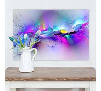 HOLEILUCK Nuvole colorate Wall Art Canvas Painting Scandinavo Grande parete Stampe su tela Immagine Astratta moderna Decorazione domestica 90x140 cm/35x55 pollici Senza cornice