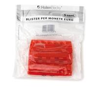 HOLENBURG Blister in plastica per monete Holenburg - 5 cent - 50 monete - 8002/20 (conf. 20)