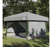 Holepyr Innertelt - Tenda da campeggio per 7 persone, verde e grigio, con finestra di ventilazione, tasca interna, picchetti e borsa per il trasporto, per esterni, famiglie, trekking ed escursioni
