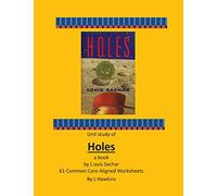 Holes By Louis Sachar 61 Common Core Aligned Worksheets