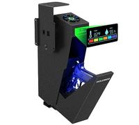 HOLEWOR Cassaforte per pistola, biometrica sicura per impronte digitali ad accesso rapido Drop Down Pistola sicura per pistola singola per auto sicura per auto scrivania comodino comodino