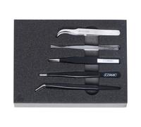 HOLEX Assortimento di pinzette, 5pz. Quantità:1