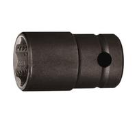 HOLEX - Bussola IMPACT con bocca poligonale da 1/2 pollici, a parete sottile Surface Drive 13