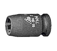 HOLEX Bussola IMPACT con attacco esagonale 1/4", Apertura: 6mm Quantità:1