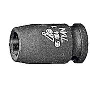 HOLEX Bussola IMPACT con attacco esagonale 1/4", Apertura: 6mm Quantità:1