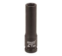 HOLEX Bussola IMPACT con attacco esagonale 1/4" esecuzione lunga, Apertura: 10mm Quantità:1