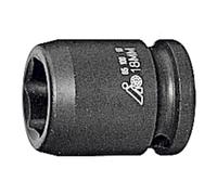 HOLEX Bussola IMPACT con bocca esagonale 1/2", Apertura: 16mm Quantità:1