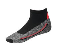 HOLEX Calzini funzionali, corti, nero/rosso/grigio, Tg. Unisex: 36-38 Quantità:1