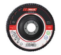HOLEX - Disco abrasivo lamellare long life ZA conico ⌀ 125 mm 40
