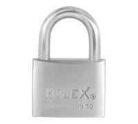 HOLEX Lucchetto ad apertura con chiave diversa, Corpo l=50mm Quantità:1