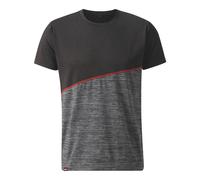 HOLEX Maglietta funzionale, grigio scuro/nero /rosso, Tg. Unisex: S Quantità:1