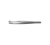HOLEX Pinzetta a punta piatta curvata, larghezza 4,5mm, 120mm, forma 38a, Materiale: AM Quantità:1