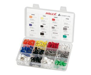 HOLEX Set di capicorda, senza pinza di serraggio, 970pz. Quantità:1