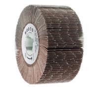 HOLEX Spazzola lamellare abrasiva in tessuto (A), Ø100 x 50mm, Grana: 80 Quantità:1