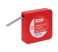 HOLEX Spessimetro 12,7mmx5m, Acciaio C, Spessore: 0,04mm Quantità:1