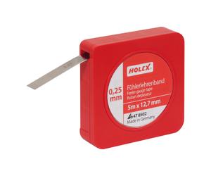 HOLEX Spessimetro 12,7mmx5m, Acciaio C, Spessore: 0,1mm Quantità:1