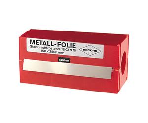 HOLEX Spessimetro calibrato150x2500mm, acciaio inossidabile, Spessore: 0,075mm Quantità:1
