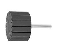 HOLEX Supporto per manicotti di smerigliatura fessurati, Gambo Ø6mm, Testa Ø45 x L=30mm Quantità:1