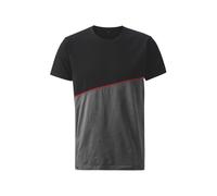 HOLEX T-Shirt, grigio scuro/nero /rosso, Tg. Unisex: 3XL Quantità:1